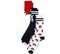 Pokémon Sport Socks Unisexe Chaussettes Multicolores EU 43-46 78% coton, 20% polyamide, 2% élasthanne