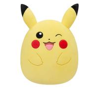 Pokémon - Squishmallow Vague 3 - Peluche Moyenne Pikachu Clin D'oeil