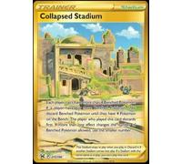 Pokemon - Stade replié - 215/196 Lost Origin - Secret Rare Gold Holo Foil