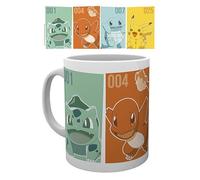 Pokemon Starters Tasse Céramique Grande Tasse GB Eye