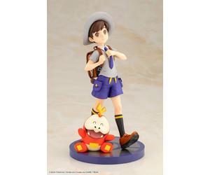 Pokémon - Statuette Artfxj 1/8 Florian & Chochodile 20 Cm