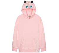 Pokémon Sweat à Capuche Garçon Ado, Pull Manga avec Poche Kangourou et Capuche, Pikachu Gengar Charizard Eevee, Cadeau Anime (9-10 Ans, Rose Jigglypuff)