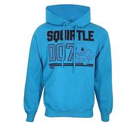 Pokemon Sweat à Capuche Unisex Squirtle Line Art Bleu
