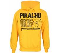 Pokemon Sweater À Capuche Pikachu Line Art (L)