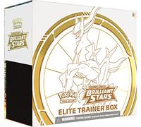 Pokemon - Sword & Shield 9 - Brilliant Stars Elite Trainer Box Case - 10 x Elite Trainer Boxes Arceus - Tournament Box f, 6+