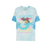 Pokemon T Shirt Dragapult All Over Print Nouveau Officiel Unisexe Bleu, Bleu, XL