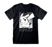 Pokemon T-Shirt Halftone Pikachu (L)