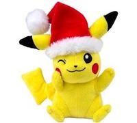 Pokemon T19335 - Tomy Peluche Santa Pikach, Doudou G