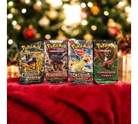 Pokemon TCG: 4 boosters - 40 Cartes au Total | Value Pack Comprend 4 blisters de Cartes aléatoires | 100% Authentique Packs d'extension de Marque