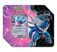 Pokemon TCG Boîte Tin Azure Legends Dialga ex Avec 5 Packs Booster EN