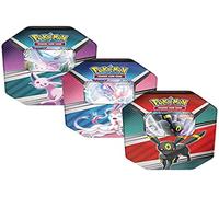 PoKéMoN TCG : Boîte V Heroes - Espeon V, Umbreon V ou Sylveon V (aléatoire) - Jeu de Cartes - à partir de 6 Ans - 2 Joueurs - Temps de Jeu de 15 Minutes - Multicolore (POK85015D6)