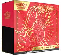 Pokémon TCG : Coffret Dresseur Élite Scarlet et Violet - Koraidon (1 Carte Promo Full Art, 9 Boosters et Accessoires Premium)