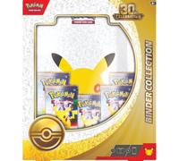 Pokémon TCG : Collection de classeurs 30e célébration (1 classeur et 5 boosters)