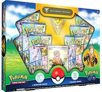Pokémon TCG : Collection spéciale GO - Team Instinct (1 Carte en Aluminium, 1 Broche de Luxe et 6 boosters)