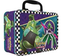 Pokémon TCG : Collector Chest - Scream Tail & Iron Valiant (2 Cartes en Aluminium, 6 boosters et Plus)