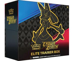 Pokémon TCG : Crown Zenith Elite Trainer Box (10 Boosters & Accessoires Premium)