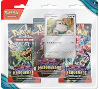 Pokémon TCG : Écarlate & Violet-Mascarade Crépusculaire Blister 3-Pack (Assorti)
