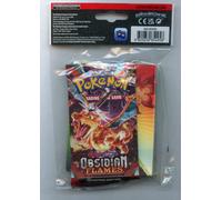 Pokemon TCG Éclats Obsidienne Lot De 10 Cartes Booster Pack Mini Portefeuille