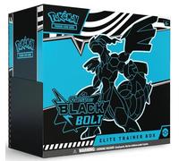 Pokémon TCG Elite Trainer Box - Black Bolt (SV10.5) Anglais | 9 boosters + carte promo Thundurus + accessoires | Avec protection d'expédition Heartforcards®