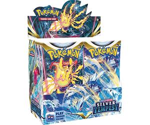 Pokémon TCG : Épée et Bouclier - Boîte de présentation Silver Tempest Booster (36 Paquets)