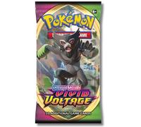 Pokemon TCG Épée et Bouclier Vivid Voltage Lot Pack 10 Cartes Scellé