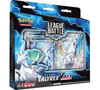 Pokémon TCG : Ice Rider Calyrex VMAX League Battle Deck (60 Cartes prêtes à Jouer, 3 Cartes Foil V et 3 Cartes Foil VMAX)