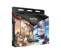 Pokémon TCG Lot Battle Deck Lycanroc V vs Corviknight V 2x60 Cartes + Pièces
