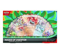 Pokemon TCG: Masks Of Ogerpon ex Premium Collection - 10 Packs, Promos