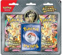 POKEMON TCG Ascended Heroes Erika blister Promo Carte + 2 Booster Packs Anglais