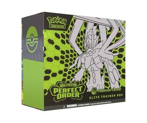 Pokémon TCG : Mega Evolution-Perfect Order Pokemon Center Elite Trainer Box | PO PKC ETB | Promo Tyrunt exclusive | 11 boosters