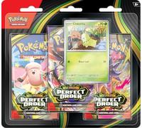 Pokémon TCG : Mega Evolution-Perfect Order Triple Pack (1 Carte Foil et 3 boosters)