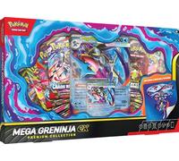 Pokémon TCG : Mega Greninja ex Premium Collection (1 Carte, 1 Carte lenticulaire surdimensionnée et 8 boosters)