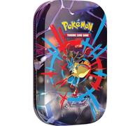 Pokémon TCG : Mega Heroes Mini Tin - Mega Lucario (1 Autocollant, 1 Carte d'art et 2 boosters)