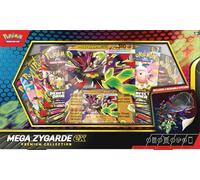 Pokémon TCG : Mega Zygarde ex Premium Collection (1 Carte Promo, 1 Carte Lenticulaire Oversize, 1 Autocollant Tech, 8 Boosters)