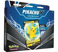 Pokémon Tcg Pikachu V Showcase Box 1 Carte Promotionnelle En Aluminium Et 3 Boosters
