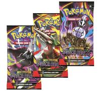 Pokémon TCG : Pitch Black Lot de 3 boosters | Pokémon Pitch Black ME05 | Série Pokémon Mega Evolution | Parfait pour les fans de Mega Evolution Booster Box | Authentifié Titan