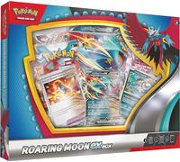 Pokémon TCG : Roaring Moon ex Box (1 Carte, 1 Carte surdimensionnée et 4 boosters)