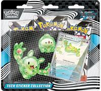 Pokemon TCG Scarlet & Violet 10.5 Black Bolt Tech Sticker Blister Pack - 3 Packs