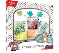 Pokémon TCG : Scarlet & Violet - Collection d'affiches 151 (3 boosters et 3 Cartes Foil)