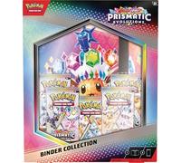 Pokémon TCG : Scarlet & Violet - Collection de classeurs Prismatic Evolutions (Classeur avec 378 pochettes et 5 boosters)