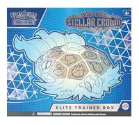 Pokémon TCG : Scarlet & Violet - Stellar Crown Elite Trainer Box (1 Carte intégrale, 9 boosters et Accessoires Haut de Gamme)