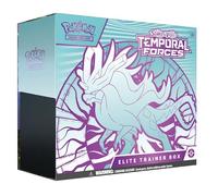 Pokémon TCG : Scarlet & Violet - Temporal Forces Elite Trainer Box - Walking Wake (1 Carte Full-Art Flutter Mane, 9 boosters et Accessoires Haut de Gamme)
