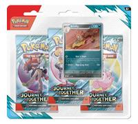 Pokemon TCG: Scarlet & Violet - Voyagez ensemble trois booster blister - Scrafty