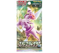 Pokémon TCG Space Jggler S10P Booster Pack (Japonais) + TitanCards® Toploader