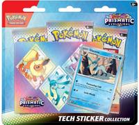 Pokémon TCG : SV8.5 Collection d'autocollants Prismatic Developments Tech