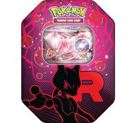Pokémon TCG : Team Rocket Tin - Mewtwo ex (1 Carte Promo Foil & 4 boosters)