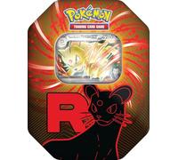 Pokémon TCG : Team Rocket Tin - Persian ex (1 Carte Promo Foil & 4 boosters)
