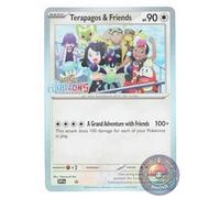 Pokemon Terapagos & Friends - Carte Jumbo - Promo Foil - Oversize - Avec Captain Pikachu