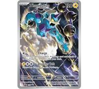 Pokémon - Thundurus SVP 209 Black Star Promo - Flare blanc - Illustration rare - Feuille d'aluminium - Carte unique