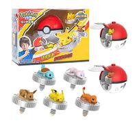Pokemon toupie balle jouet figurine originale Pikachu Charmander écureuil Mew Eevee boîte gyroscope spin bataille jeu poke enfant No box